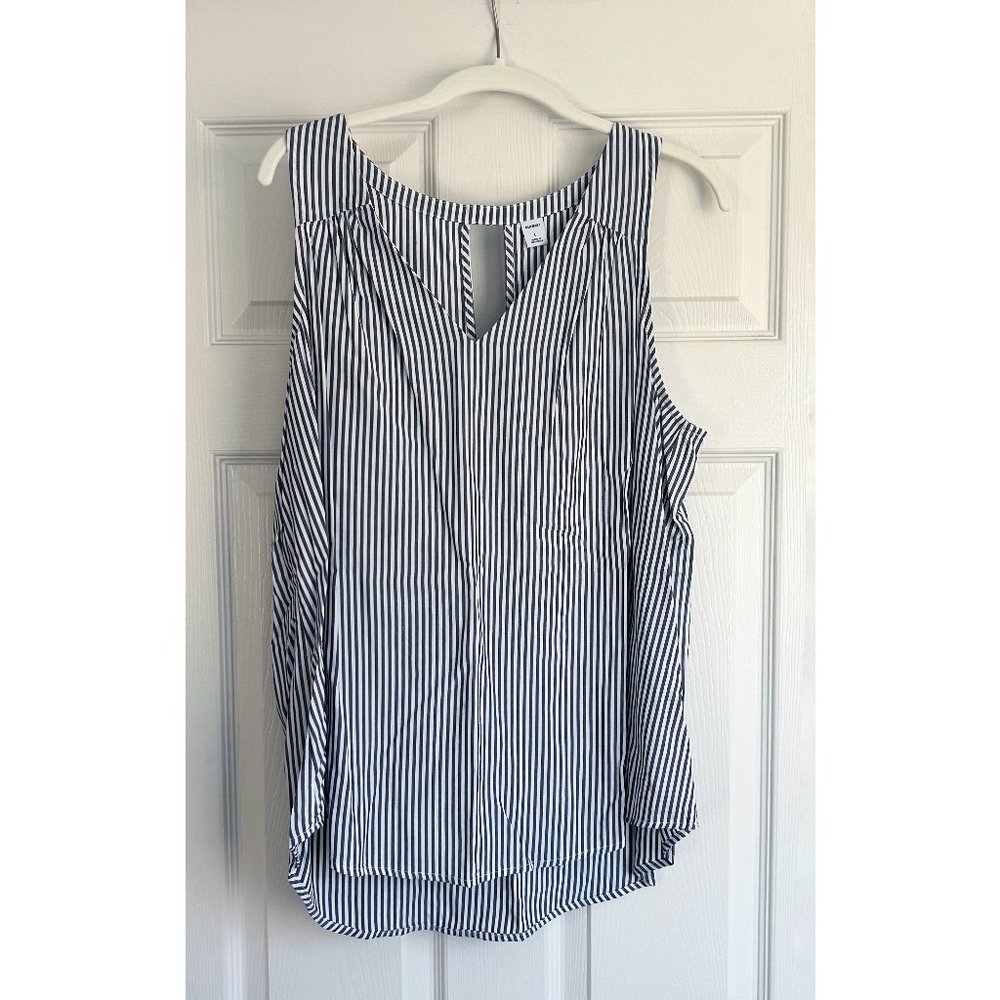 Old Navy Striped Tank Blouse - L